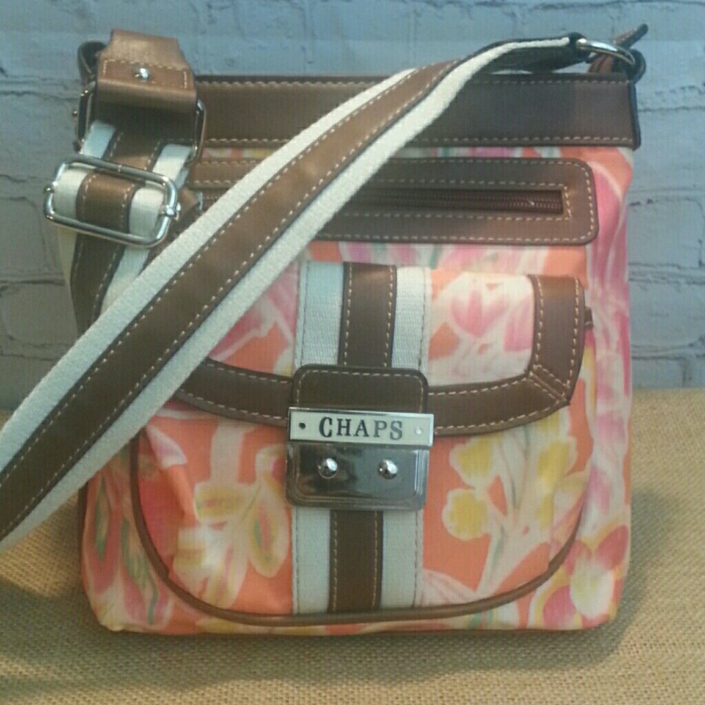 Chaps Floral Crossbody Bag